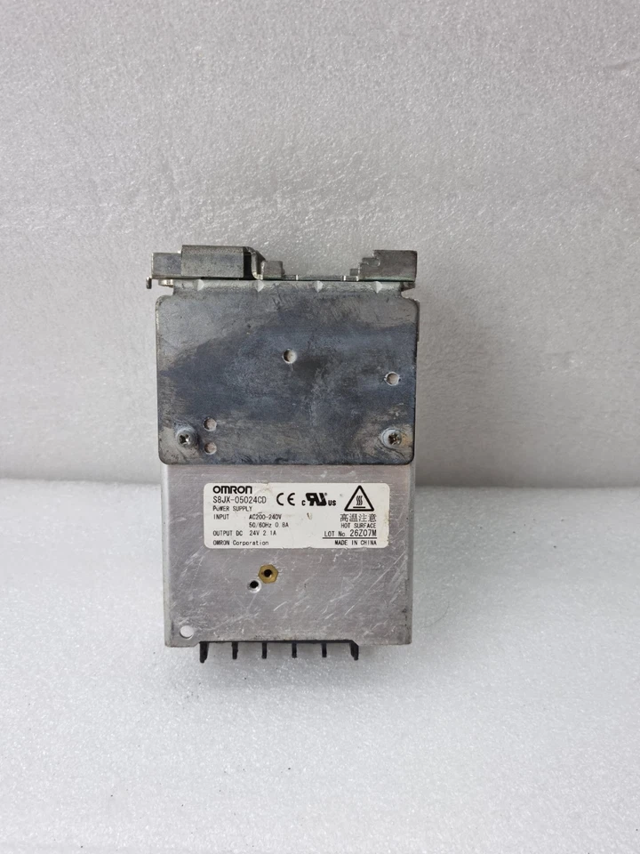 OMRON S8JX-05024CD POWER SUPPLY INPUT AC200-240V OUTPUT DC24V